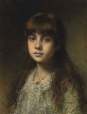 The young model