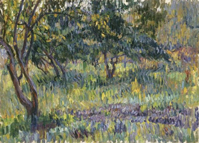 The garden at Belkino