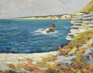By the sea