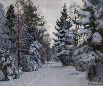 Tracks in the snow