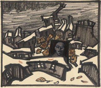 Self-portrait in autumn
