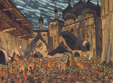 Псковитянка, первый акт