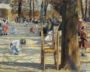 The Luxembourg Gardens in spring