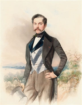 Portrait of Count Nikolai Vladimirovich Adlerberg (1819-1892)