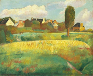 Landscape in Brittany