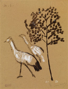 A group of five works