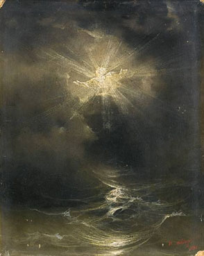 And the Spirit of God moved on the face of the waters