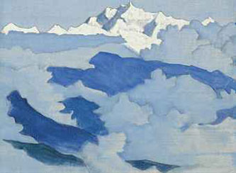 Kanchenjunga from the Himalayan series