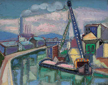 Canal à Saint-Denis