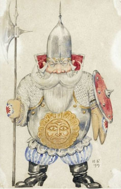 The dwarf warrior