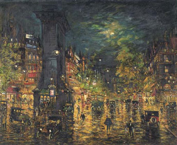 Paris at night