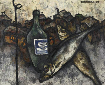 Vinegar and herring