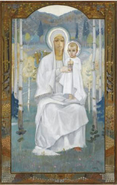 Virgin and child