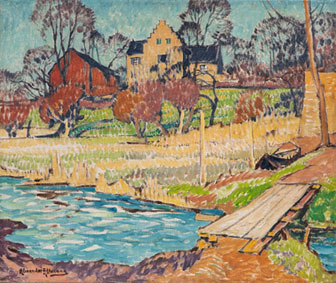 House by the river