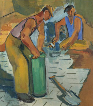 Street workers