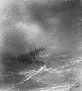 A ship in peril