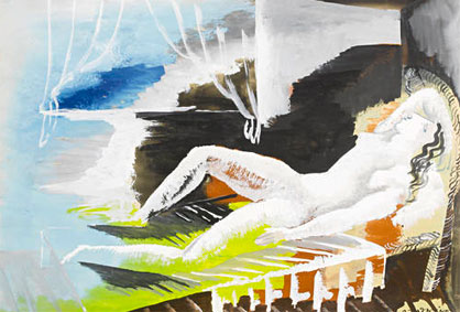 Reclining nude