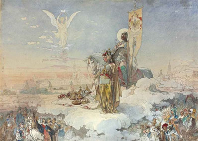 The coronation of Alexander III