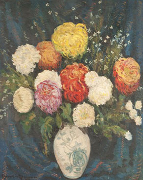 Bouquet de pivoines