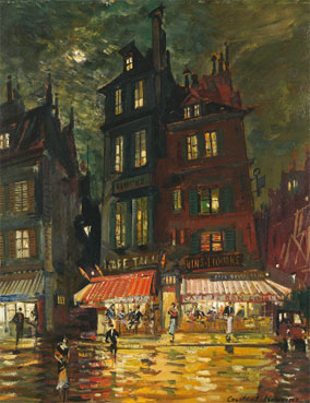 Montmartre, la nuit 