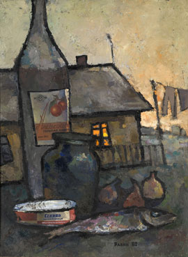 Still life with vodka