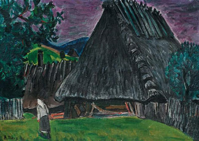 The village of Chornyi Ostriv (Black Island)