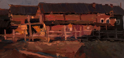 Houses on the Riverbank, Great Pyssa