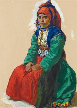 A girl from the Caucasus