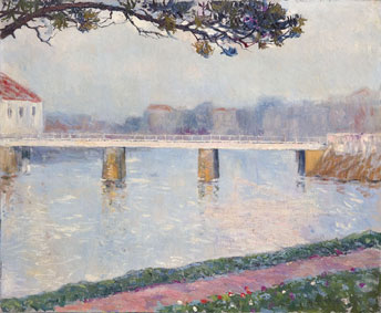 Bridge over the quiet river