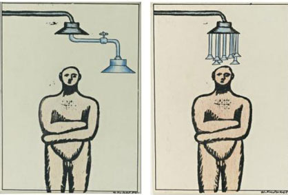 Man under the shower