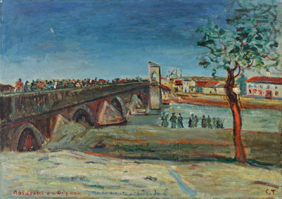 Vue d`un pont à Istanbul