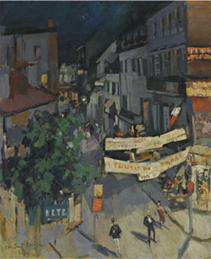Vichy at night