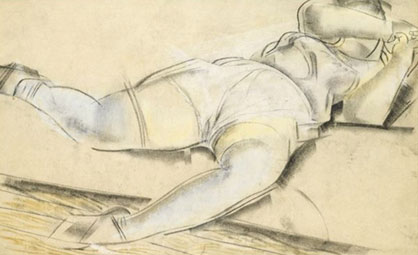 A group of 4 erotic drawings