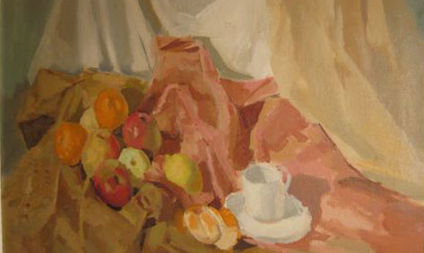 Nature morte aux pommes
