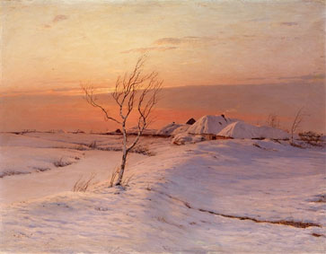 A winter`s evening