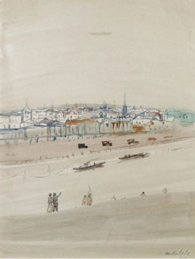 The Neva embankment