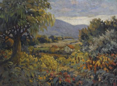 Landscape in bloom