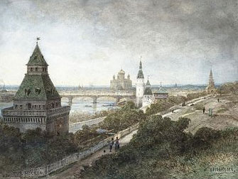 Вид на Москву