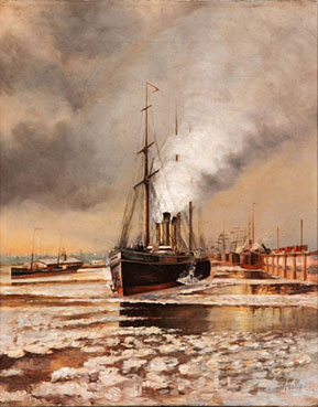 Port scene