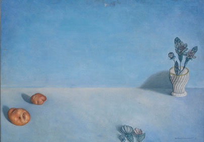Still life with potatoes