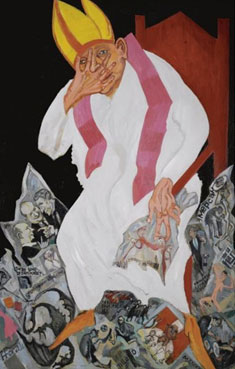 Portrait of Pope John-Paul II