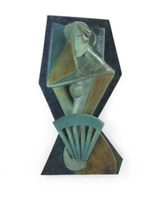 Woman with Fan 