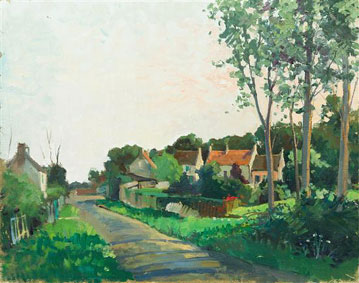 Road Through a Village