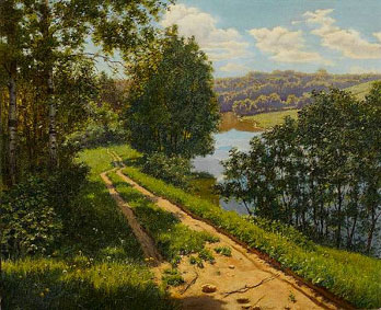 Riverside path