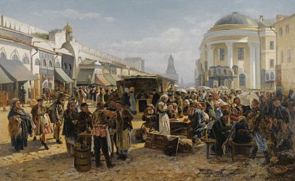 Толкучий рынок в Москве