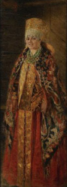 Smiling boyarina