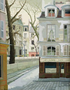Coin de rue à Paris