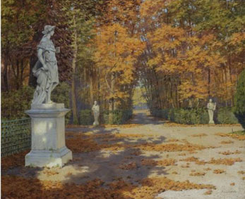 Park in autumn