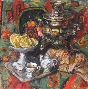 Still life with samovar