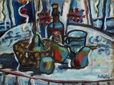Nature morte a la bouteille